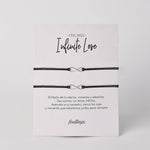 Cargar imagen en el visor de la galería, Pulseras Infinite Love (Plata)