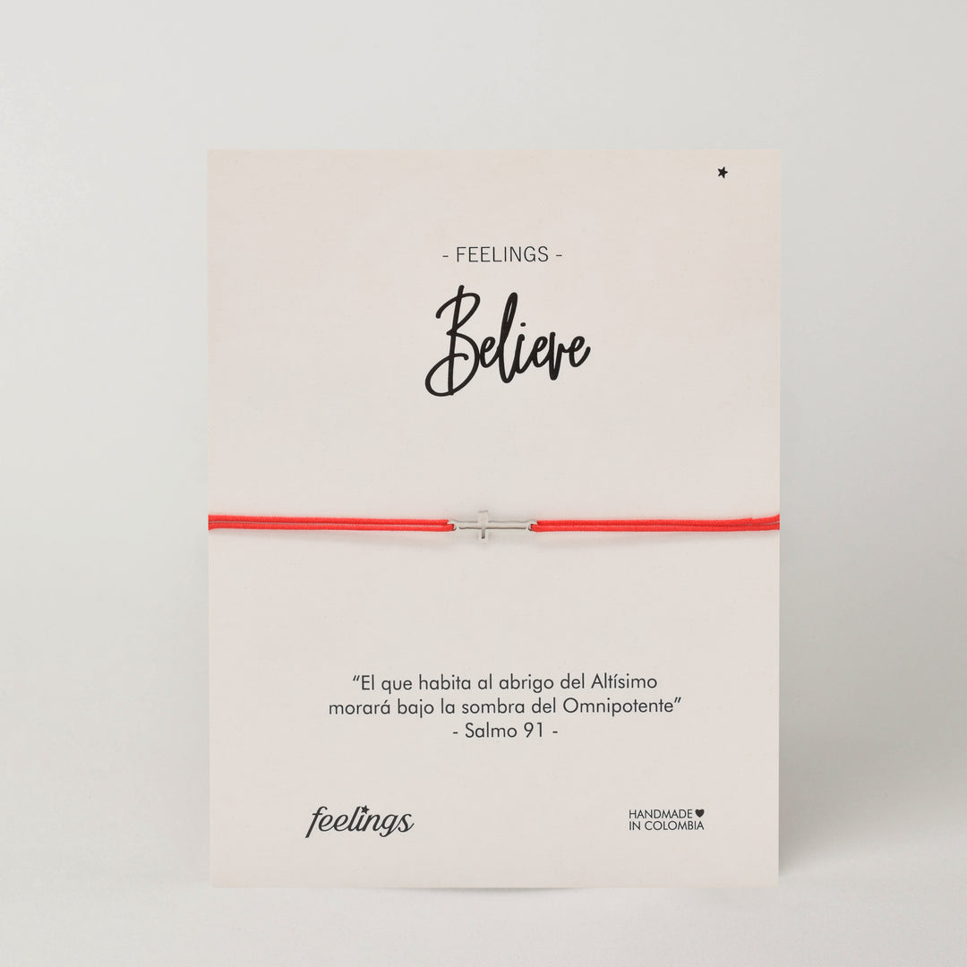 Pulsera Believe
