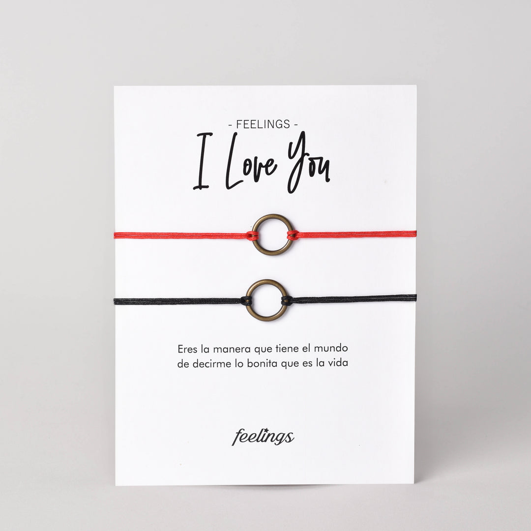 Pulseras You and Me (Zamak)