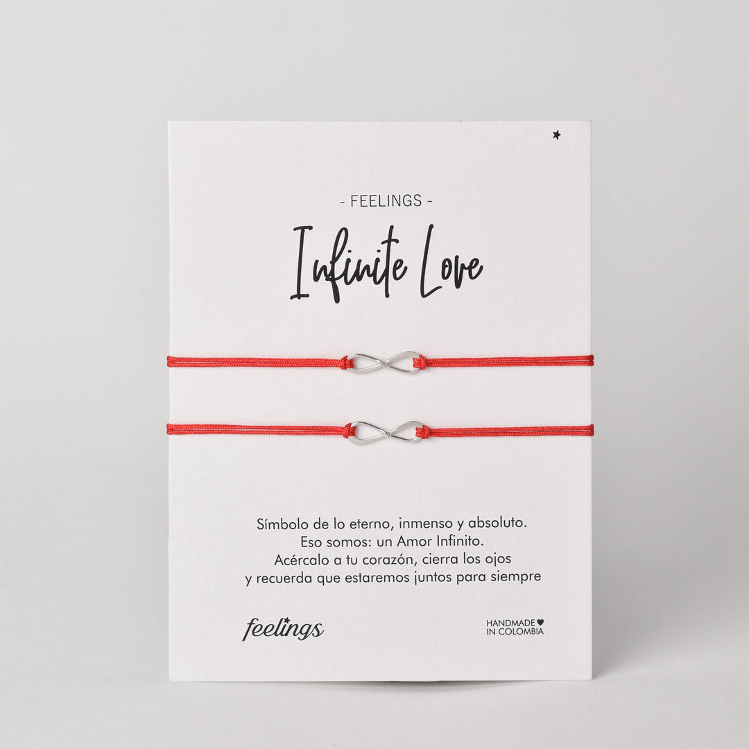 Pulseras Infinite Love (Plata)