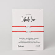 Pulseras Infinite Love (Plata)