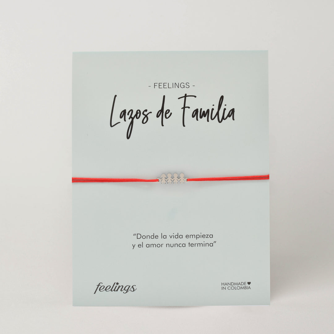 Pulsera Lazos de Familia (Siluetas)