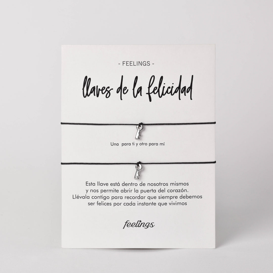 Pulseras Llaves de la Felicidad