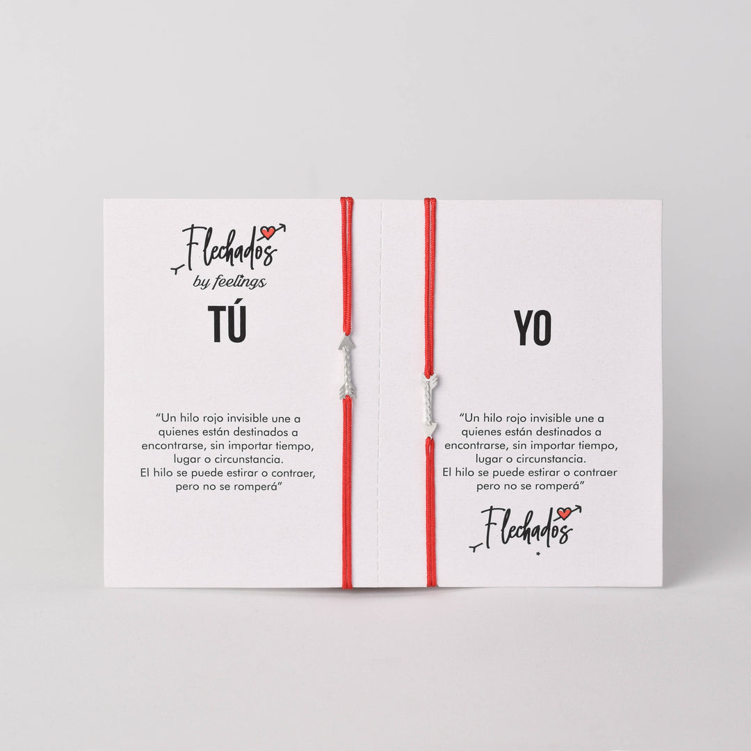 Pulseras Tú y Yo (Flechados)