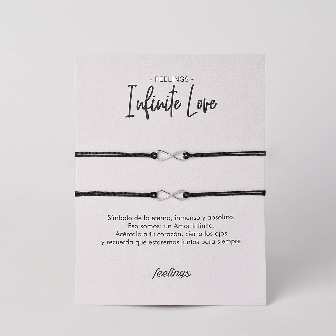 Pulseras Infinite Love (Plata)